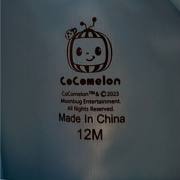 NWT … COCOMELON “Size: 12 Months” 2 Piece Swim Set - Picture 6 of 9